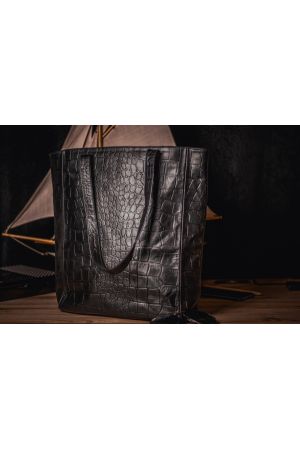 Hakiki  Deri Bayan Kol  çantası (34x27 cm)